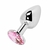 Plug M em Metal 8,2 X 3,4 cm - Rosa - buy online