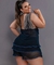 Baby Doll Sensual em Tule e Renda -Azul - TODA CHIC GV