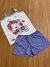 Baby Doll ADULTO com Estampa - ROXO