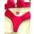 Conjunto Julia com Calcinha larguinha Lateral - Vermelho - comprar online