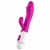 Recarregável USB - Vibrador Dupla Estimulação Clitóris e Ponto G 30 Modos de Vibração - Pink