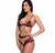 Conjunto Amy Calcinha Fita de cetim - Marsala - buy online