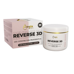 Gel Para Unhas Reverse 3D Aegla Pro (60g)