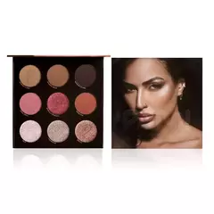 PALETA MULTIFUNCIONAL 9 CORES - CONTORNO + BLUSH + ILUMINADOR 9 NECESSÁRIOS! PAM BY PAMELLA