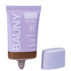 Base Liquida Matte 27g Bauny Cosmeticos - More Make