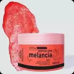 Esfoliante rosto e copo , acerola com melancia - Miss Lary