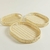 BANDEJAS OVALES DE PP BEIGE - comprar online