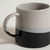 MUG CONICO GRIS Y NEGRO 513 ML en internet