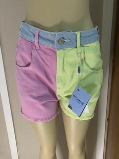 Short Jeans Alcance Jeans Multicor Original