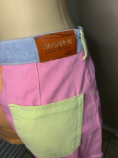 Short Jeans Alcance Jeans Multicor Original - online store