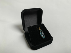 Greek Eye Pendant Turquoise Blue 18k Gold 750 - Stilo.co - Roupas de Marca Famosas, Jóias em Ouro 18k, Jóias Religiosas