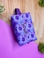 Necessaire BIG lilas fundo do mar