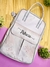 Case / bolsa para notebook bege com flores