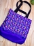 Ecobag floral roxo na internet