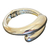 Bracelete Duo - Semijoia Banhada a Ródio Branco - cod. 064 - comprar online