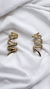 Brinco Zig Zag Ouro - Semijoia Banhada a Ouro 18k - cod. 0185 - comprar online