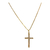 Corrente 45cm Crucifixo Ouro 18k - 0228