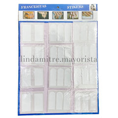 Blister sticker para francesitas x12