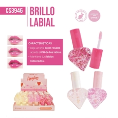 Brillo labial lipgloss corazon PINK 21