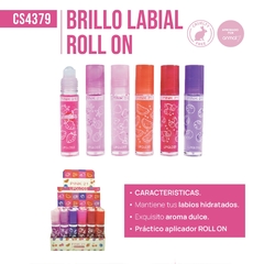 Brillo labial Roll on con glitter PINK 21