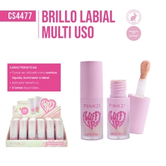 Brillo iluminador multiuso Fluffy lips PINK21