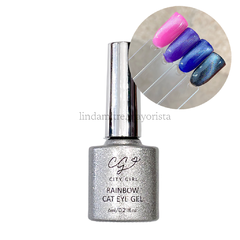 Esmalte ojo de gato arcoiris CITY GIRL