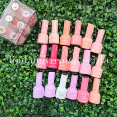 Caja Base Rubber 10ml x6 un. CITY GIRL