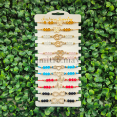 Pulsera/tobillera de cuerda x12 - tienda online