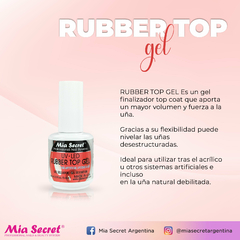 Rubber top gel MIA SECRET - comprar online