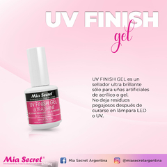 Finish gel top ultra shine MIA SECRET - comprar online