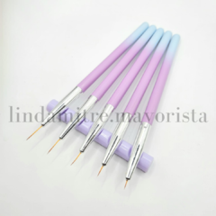 Set pinceles liner x5 CITY GIRL en internet