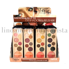 Paleta de sombras Blusher 7 colores y rubor TEJAR