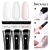 Kit de gel para extensão de unhas LILYCUTE 15ml Soak Off Gel UV acrílico branco transparente Nai