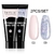 Kit de gel para extensão de unhas LILYCUTE 15ml Soak Off Gel UV acrílico branco transparente Nai