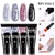 Kit de gel para extensão de unhas LILYCUTE 15ml Soak Off Gel UV acrílico branco transparente Nai - comprar online