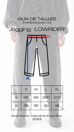 JOGGING "LOWRIDER" GRIS - tienda online