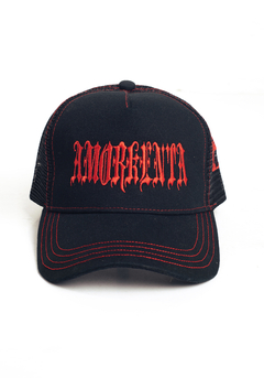 GORRA "$INTONIZANDO CON LA ABUNDANCIA" NEGRA