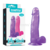 DILDO LARGO 8" REALISTA PURPURA