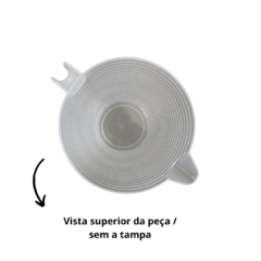 Jarra de Suco Para Agua Redonda de Plastico Transparente 2 Litros com Tampa Roxo - Lojas de Panelas | Alumdill