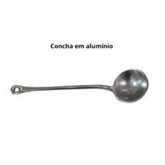 Concha de Feijão Sopa Grande Alumínio Fundido Batido Talher para Servir 33 cm - comprar online