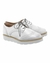 Sapato Oxford Arezzo Prata - comprar online