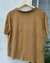 Blusa ASHUA by T.rraza em Suede Caramelo na internet