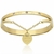 Bracelete Em Aço Inoxidável Série Love Gold - comprar online