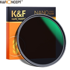 K&F Concept HD Fixo ND64 Filtro Lente de Câmera Multicamada Nano X Filtro de Revestimento Densidade 49mm 52mm 58mm 62mm 67mm 72mm 77mm 82mm