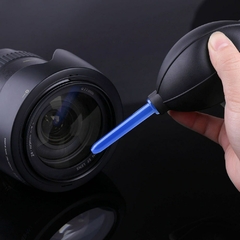 K&F CONCEPT 3 em 1 Kits de Limpeza de Câmera Escovas de Lente + Caneta de Limpeza + Pano de Limpeza para Lentes e Filtros de Câmera Tela de Sensor LCD - Alem do Olhar