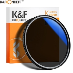 K&F Concept CPL Filtro de lente de câmera Ultra Slim Optics Multi Revestido Circular Polarizador 37mm 39mm 49mm 52mm 58mm 62mm 67mm 77mm