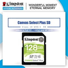 Cartão SD Kingston 32 GB 64 GB 128 GB | Cartão de Memória SDHC/SDXC | Cartão - comprar online