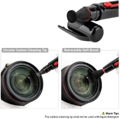 Kit de limpeza de câmera JJC 5 em 1 Soprador de pó + caneta de limpeza de lente + lenços umedecidos + pano de limpeza embrulhado + bolsa de armazenamento - comprar online