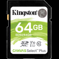 Cartão SD Kingston 32 GB 64 GB 128 GB | Cartão de Memória SDHC/SDXC | Cartão - Alem do Olhar