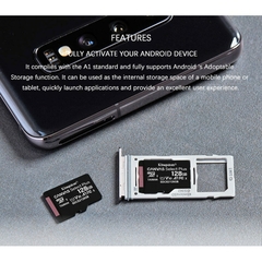 Cartão de memória micro sd kingston 32 gb 16 gb class10 uhs-1 microsdhc mini cartão sd 64 gb 128 gb microsdxc microsd para smartphone android - comprar online